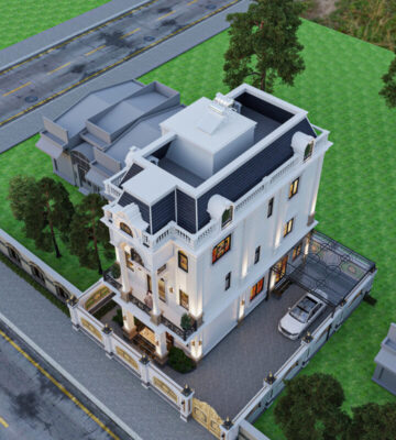 Biệt thự tân cổ điển 3 tầng sang trọng