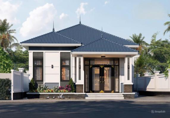 Nhà cấp 4 mái Nhật đẹp