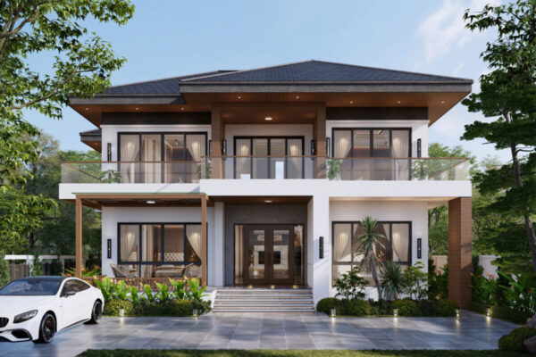 Biệt thự 2 tầng hiện đại