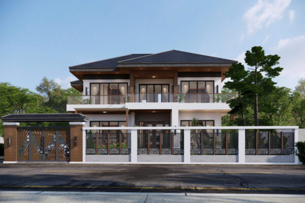 Biệt thự 2 tầng hiện đại