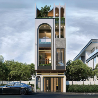 nhà phố 3 tầng hiện đại