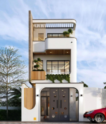 nhà phố 2 tầng hiện đại