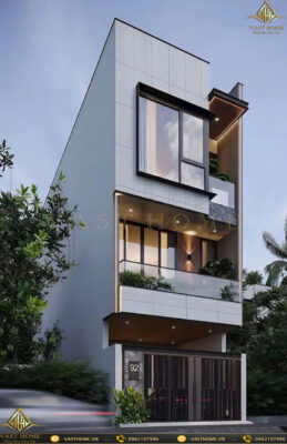 nhà phố 3 tầng hiện đại