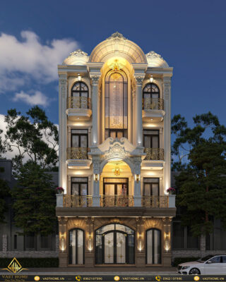 nhà phố tân cổ điển