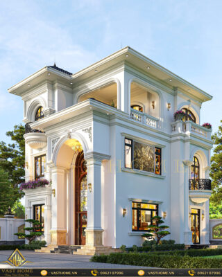 Biệt Thự 3 Tầng Tân Cổ Điển