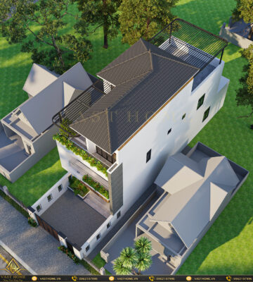 nhà phố 3 tầng hiện đại