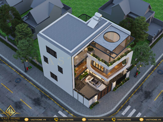 thiết kế biệt thự hiện đại