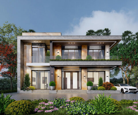 Biệt Thự 2 Tầng Hiện Đại Cao Cấp Với Thiết Kế Mở Sang Trọng Và Đầy Cuốn Hút 260501