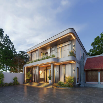 Biệt Thự 2 Tầng Hiện Đại