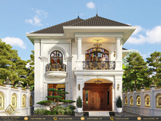 Biệt Thự 2 Tầng Tân Cổ Điển Mái Nhật Sang Trọng Và Đẳng Cấp