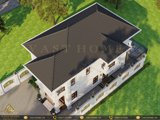 Biệt Thự 2 Tầng Tân Cổ Điển